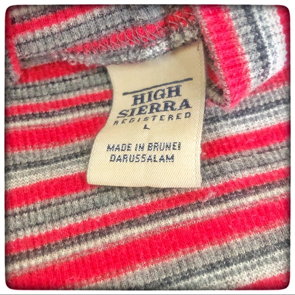 High Sierra Women’s Large Turtleneck Striped - Picture 5 of 5